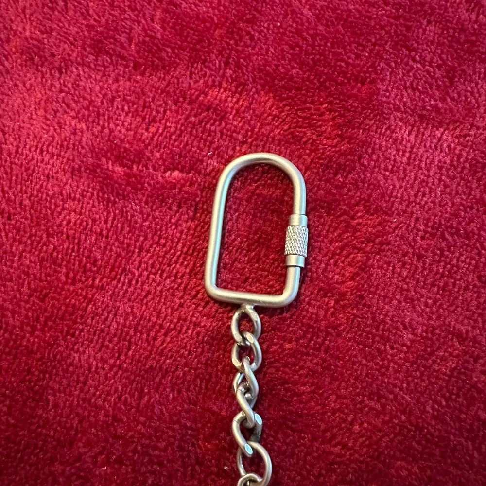 Vintage‎ Arizona Saguaro Cactus Spinner Keychain Silver Tone Desert Souvenir